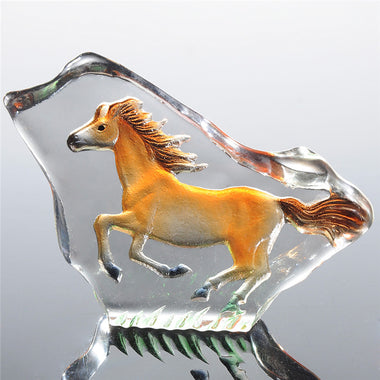 Crystal Clear Horse Figurine