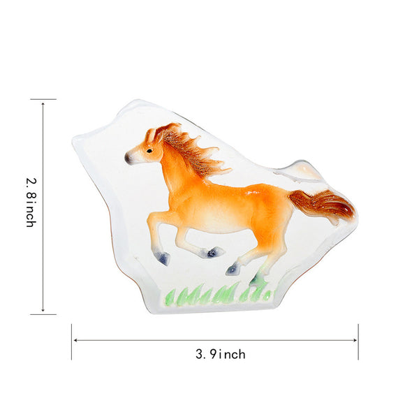 Crystal Clear Horse Figurine