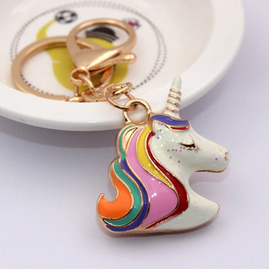 Charm 3D Unicorn Keychain