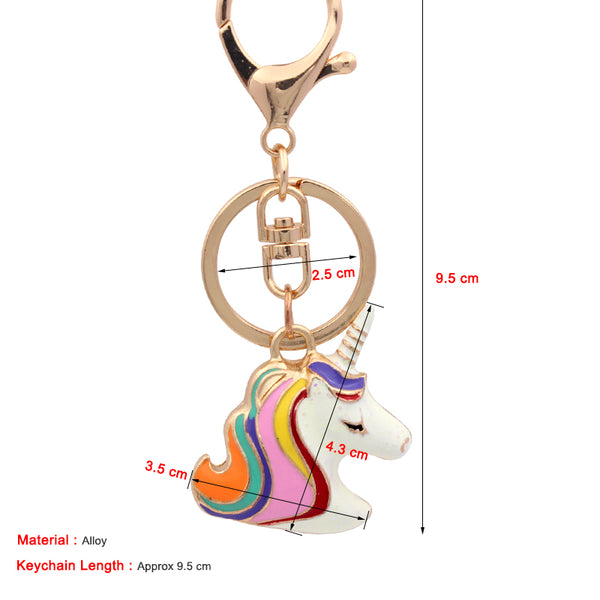 Charm 3D Unicorn Keychain
