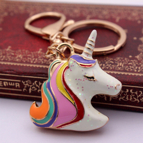 Charm 3D Unicorn Keychain