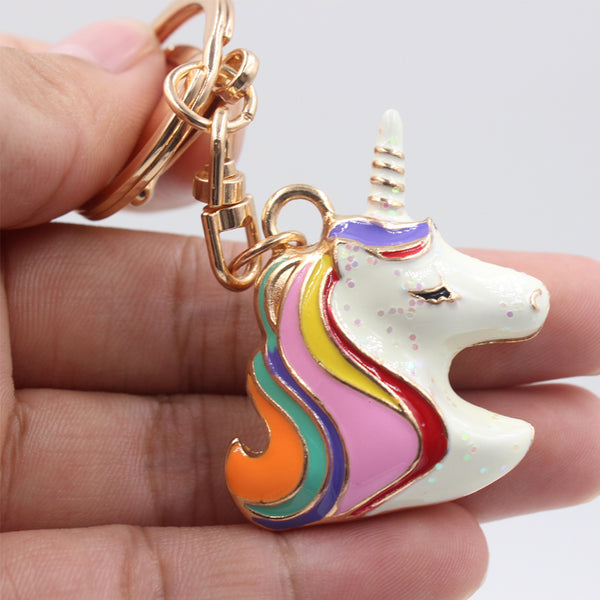 Charm 3D Unicorn Keychain