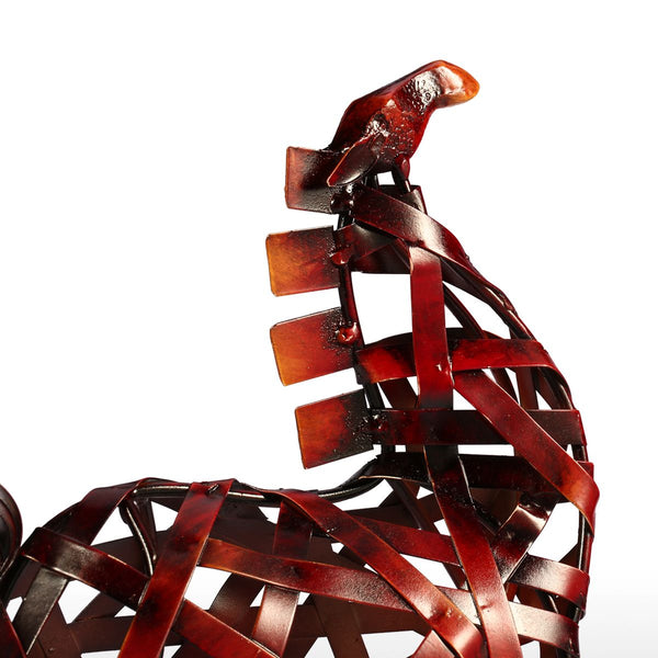 Vintage Weaving Horse Figurine