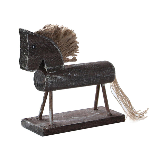 Wooden Horse Table Decor