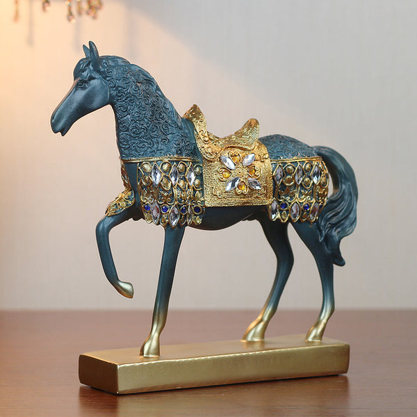 Retro Lucky Horse Ornament