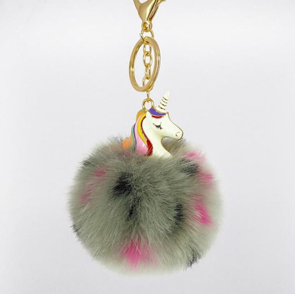 Cute Metal Unicorn Key Chain